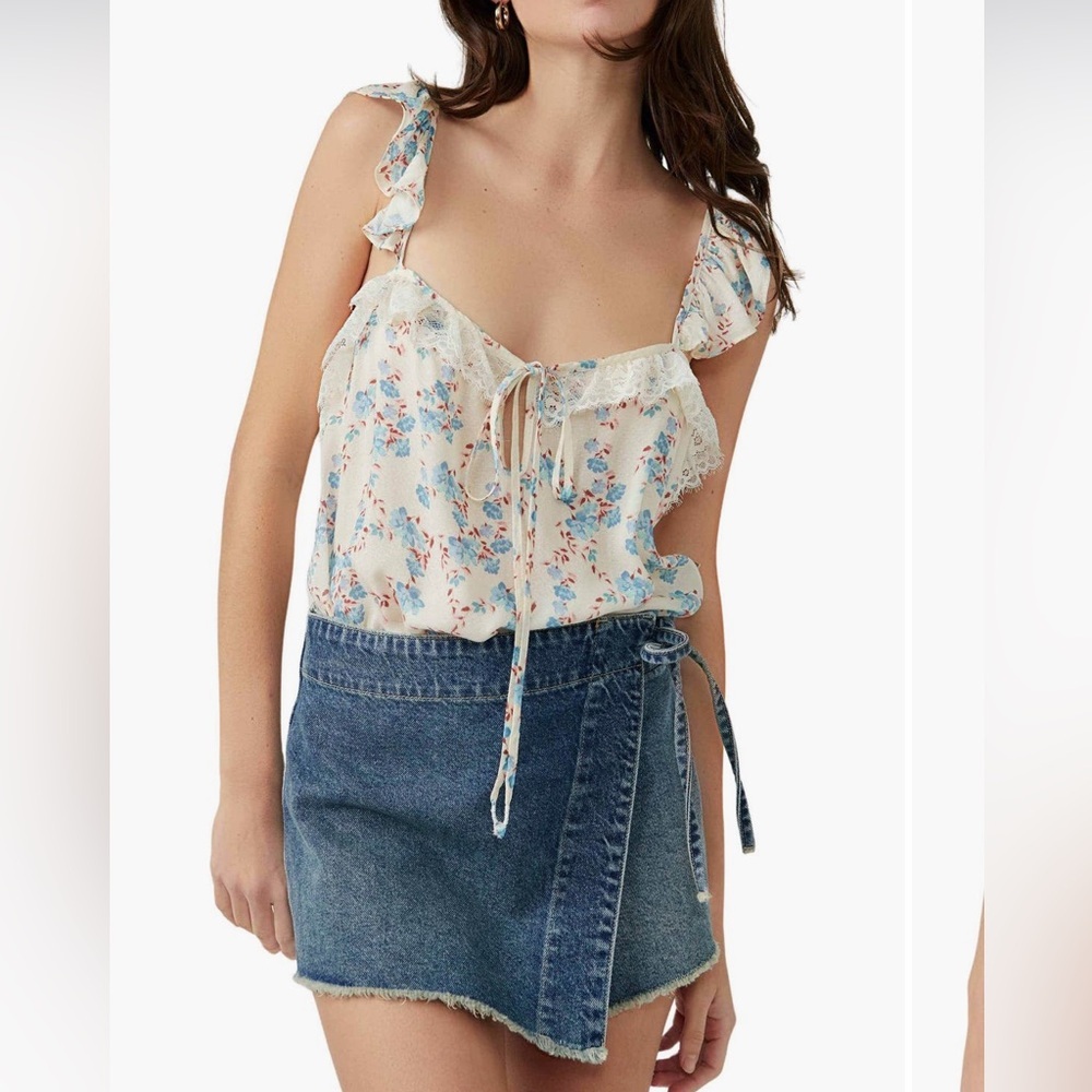 NWT Free People Intimately Bodysuit Elastane Women’s Size Small - Picture 1 of 15